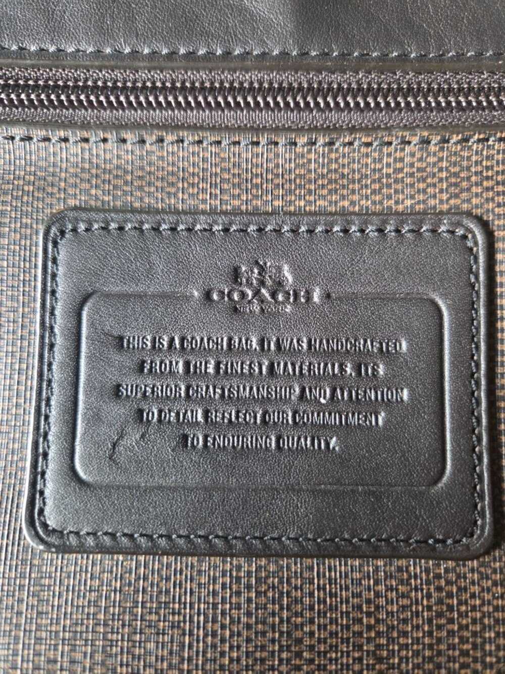 Vintage Coach Mens Crossbody Bag - Picture 2 of 8